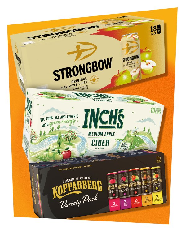 Cider Multipacks.